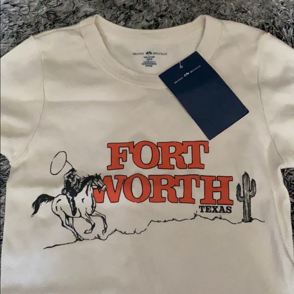 ♡ Fort Worth Texas Crop Top!